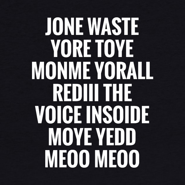 JONE WASTE by Riel